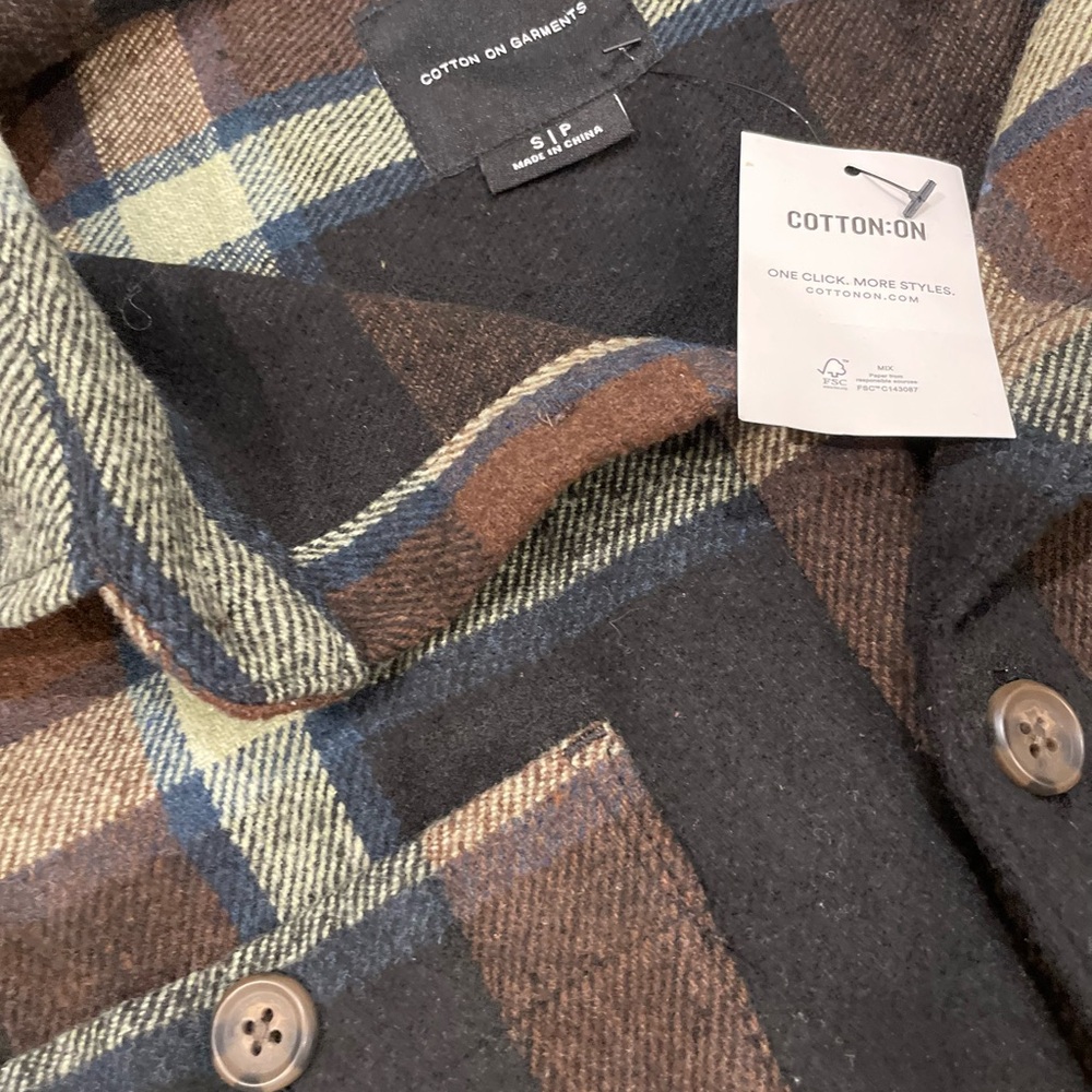 COTTON ON
Men's Heavy Overshirt Shacket - Picture 3 of 5